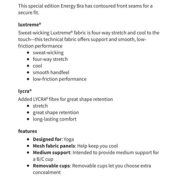 Lululemon Athletica Energy Sports Bra Exhale Mini Paint Storm Sz 2 Blue Multi - Picture 6 of 11